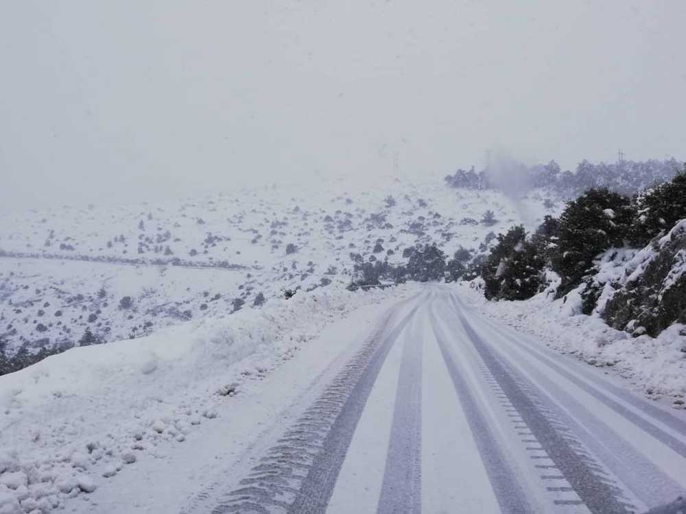 Χιονόπτωση στην Περιφέρεια Πελοποννήσου