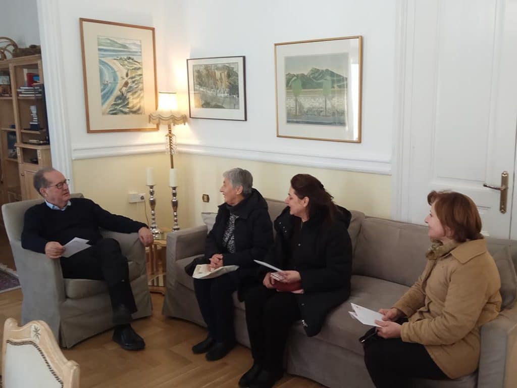 Συνάντηση του Π. Νίκα με το Περιφερειακό Τμήμα Τρίπολης του Ελληνικού Ερυθρού Σταυρού