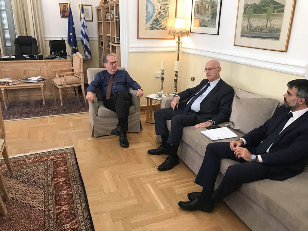 Συνάντηση Π. Νίκα με τον Γ. Κρεμλή για την κυκλική οικονομία