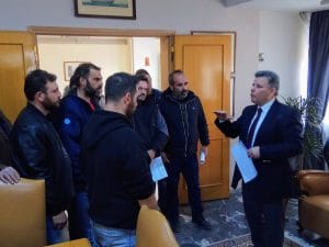 Συνάντηση αντιπεριφερειάρχη Μεσσηνίας με αντιπροσωπεία αγροτών