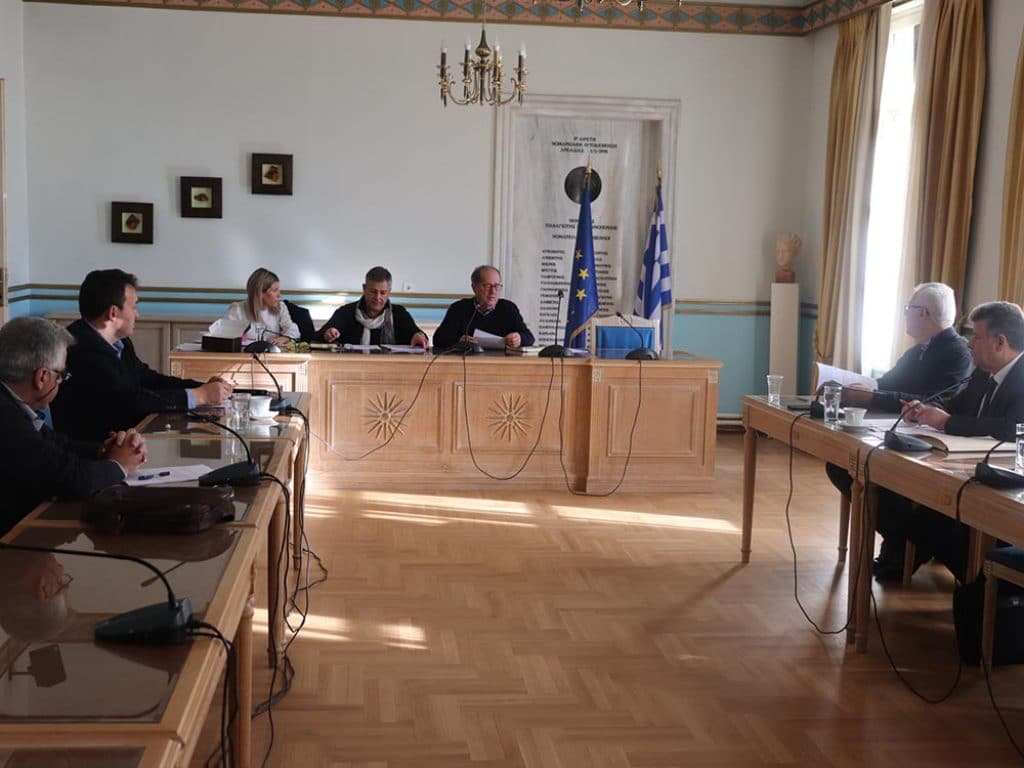 Συνεδρίαση του διοικητικού συμβουλίου της Πελοπόννησος Α.Ε