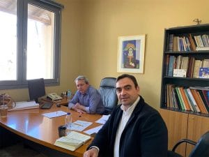 Σύσκεψη υπό τον αντιπεριφερειάρχη Λακωνίας για τα έργα της Μονεμβασιάς