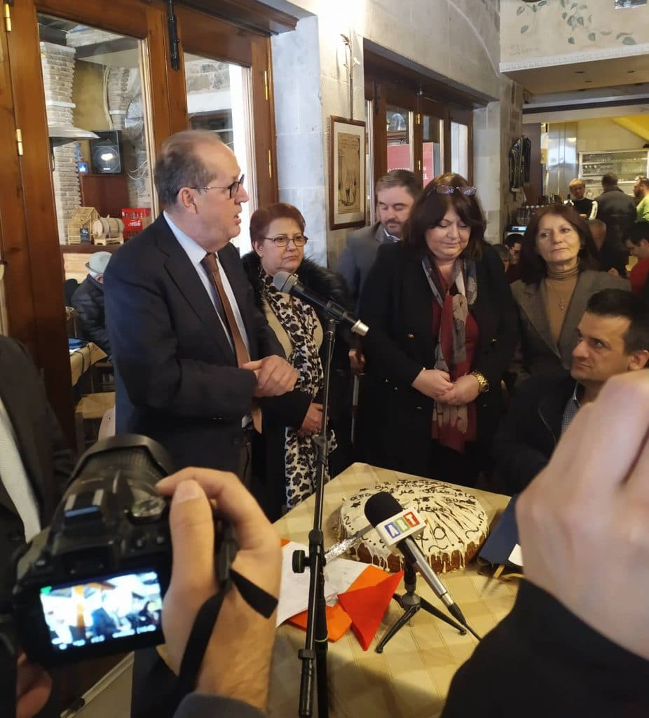 Εκδήλωση κοπής της πρωτοχρονιάτικης πίτας της Περιφερειακής Ομοσπονδίας ΑμεΑ Πελοποννήσου (ΠΟμΑμεΑ Πελοποννήσου)