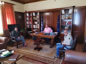 Συνάντηση Γκιολή με εκπροσώπους του ΕΚΑΒ