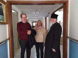 Επίσκεψη περιφερειάρχη και μητροπολίτη Αλεξάνδρου στο Γηροκομείο Τρίπολης