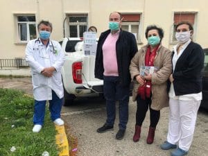 Υγειονομικό υλικό παρέδωσε η Περιφέρεια στο Γ.Ν. Κορίνθου