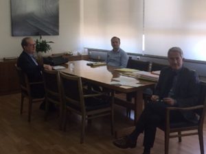 Συνάντηση για το τρένο Κόρινθος – Ναύπλιο είχε στην Αθήνα ο περιφερειάρχης με τον πρόεδρο του ΟΣΕ
