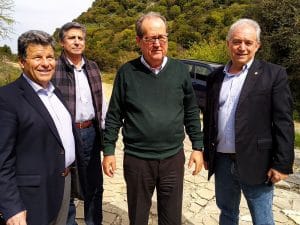 Αυτοψία του περιφερειάρχη Π. Νίκα και του προέδρου ΟΑΣΠ Ε. Λέκκα στο Πολυλίμνιο