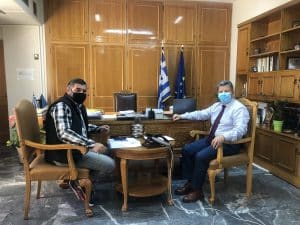 Τα αντιπλημμυρικά της Καλαμάτας σε συνάντηση στην Π.Ε. Μεσσηνίας με τον πρόεδρο της Δημοτικής Κοινότητας Καλαμάτας