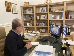Χρηματοδότηση του άξονα Κακαβιά – Καλαμάτα μέσω του Ταμείου Ανάκαμψης ζητεί ο περιφερειάρχης Π. Νίκας από τον υπουργό Κ. Καραμανλή
