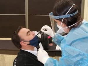 Αρνητικά και τα 137 rapid test για την covid-19 που διενεργήθηκαν χθες στο Διοικητήριο της Π.Ε. Λακωνίας