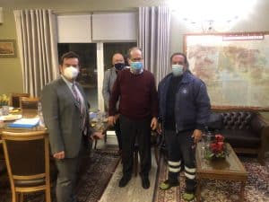 Συναντήσεις με πολιτιστικούς και άλλους φορείς της Αργολίδας είχε στο Ναύπλιο ο περιφερειάρχης Πελοποννήσου Π. Νίκας
