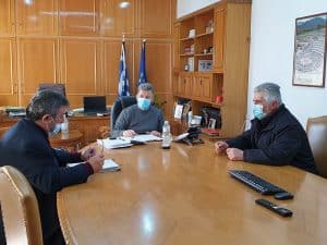 Συνάντηση με εκπροσώπους του Ασπροχώματος