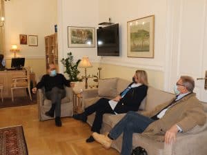 Το θέμα της ΠΟΠ Νεμέας σε συνάντηση του περιφερειάρχη Π. Νίκα με τη βουλευτή Μαριλένα Σούκουλη