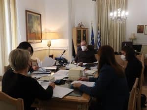 Ευρεία σύσκεψη για θέματα τουρισμού υπό τον περιφερειάρχη Πελοποννήσου Π. Νίκα