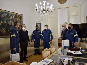 Επίσκεψη Συντονιστή Πυροσβεστικής Πελοποννήσου, Δυτικής Ελλάδος & Ιονίων Νήσων