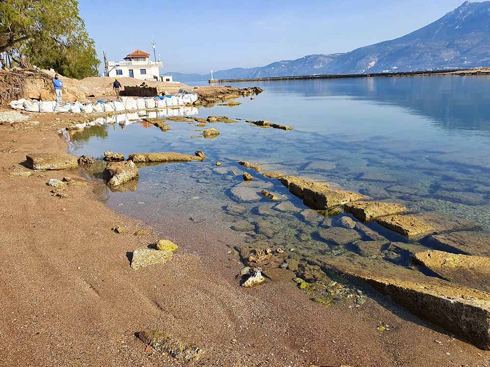 Προχωρούν με εντατικούς ρυθμούς οι εργασίες στον Αρχαίο Δίολκο Κορινθίας