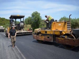 Εργα σε εξέλιξη στην 82η εθνική οδό Ασπρόχωμα – Μεσσήνη – Ριζόμυλος - Πύλος