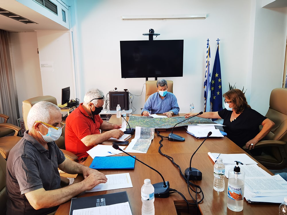 Σύσκεψη στην Π.Ε. Μεσσηνίας για τον αναδασμό στον Δήμο Οιχαλίας