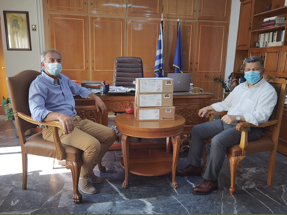 Υποστήριξη της Περιφέρειας Πελοποννήσου με εξοπλισμό στο Νοσοκομείο Κυπαρισσίας