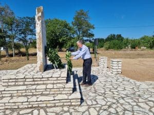 Μνημόσυνο στην Αλέα για τους 18 εκτελεσμένους από τους Γερμανούς πατριώτες