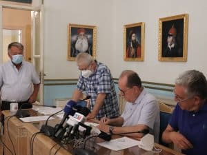 Συμβάσεις έργων στην Αρκαδία συνολικού προϋπολογισμού 1,9 εκ. ευρώ υπέγραψε ο περιφερειάρχης Πελοποννήσου Π. Νίκας