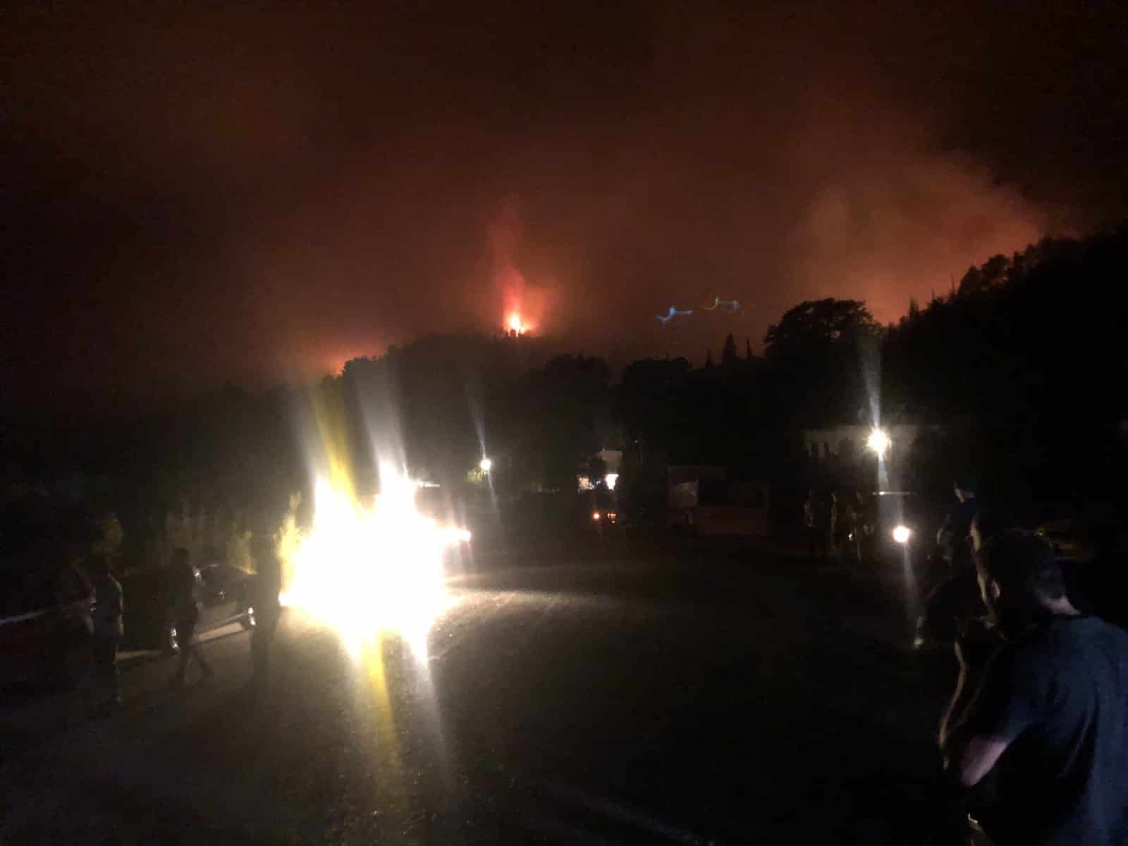 Στο μέτωπο της Γορτυνίας απόψε Σάββατο 7 Αυγούστου ο περιφερειάρχης Πελοποννήσου Π. Νίκας