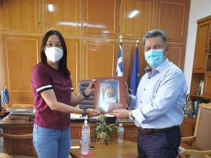 Συνάντηση του αντιπεριφερειάρχη Μεσσηνίας Στάθη Αναστασοόπουλου με την βουλευτή του ΚΙΝΑΛ Νάντια Γιαννακοπούλου