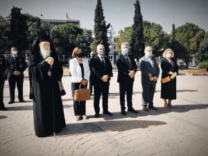 Στην εκδήλωση μνήμης για τους Μικρασιάτες στην Κόρινθο παρέστη η αντιπεριφερειάρχης Αθ. Κόρκα