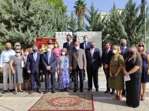Ο περιφερειάρχης Πελοποννήσου Π. Νίκας στην εκδήλωση που έγινε στην Καλαμάτα για την ημέρα εθνικής μνήμης της γενοκτονίας των Ελλήνων της Μικράς Ασίας από το τουρκικό κράτος