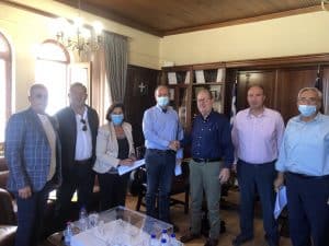 Υπογράφηκε από τον περιφερειάρχη Πελοποννήσου Π. Νίκα στην Κόρινθο το έργο συντήρησης της επαρχιακής οδού Ρυτό – Σοφικό – Αγγελόκαστρο