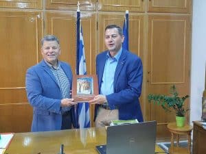 Συνάντηση με τον αντιπεριφερειάρχη Αγροτικής Ανάπτυξης της Περιφέρειας Δυτικής Ελλάδας