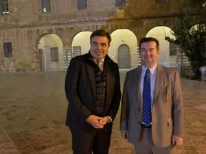 Επαφές του αντιπροέδρου της Ε.Ε. στο Ναύπλιο