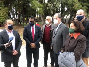 Επίσκεψη του περιφερειάρχη Πελοποννήσου Π. Νίκα στην δομή φιλοξενίας μεταναστών στην Κόρινθο