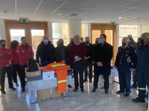 Στη Λακωνία ο περιφερειάρχης Πελοποννήσου Π. Νίκας, επισκεπτόμενος Σπάρτη, Νεάπολη και Μονεμβασία