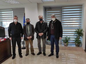Συνάντηση του αντιπεριφερειάρχη Αρκαδίας Μ. Σκαντζού με την Ενωση Πατριωτικών Σωματείων Φαλαισιωτών