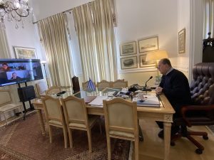 Σύσκεψη για θέματα τουρισμού υπό τον περιφερειάρχη Πελοποννήσου Π. Νίκα
