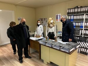 Στο Παναρκαδικό Νοσοκομείο ο αντιπεριφερειάρχης Υγείας  Αγγελος Χρονάς