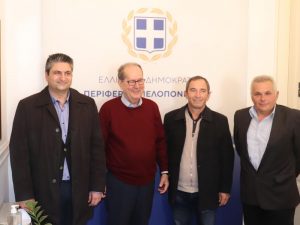 “Τάσσομαι υπέρ όλων των οδικών αξόνων” σημείωσε ο περιφερειάρχης Πελοποννήσου Π. Νίκας – συνάντηση με την ΔΕΠΕ Ηλείας της Ν.Δ.