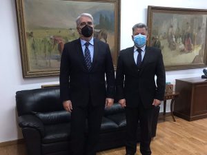 Συνάντηση του αντιπεριφερειάρχη Πρωτογενούς Τομέα με τον υφυπουργό Αλιευτικής Πολιτικής