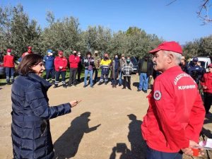 Σε εκδήλωση εθελοντών η αντιπεριφερειάρχης Κορινθίας