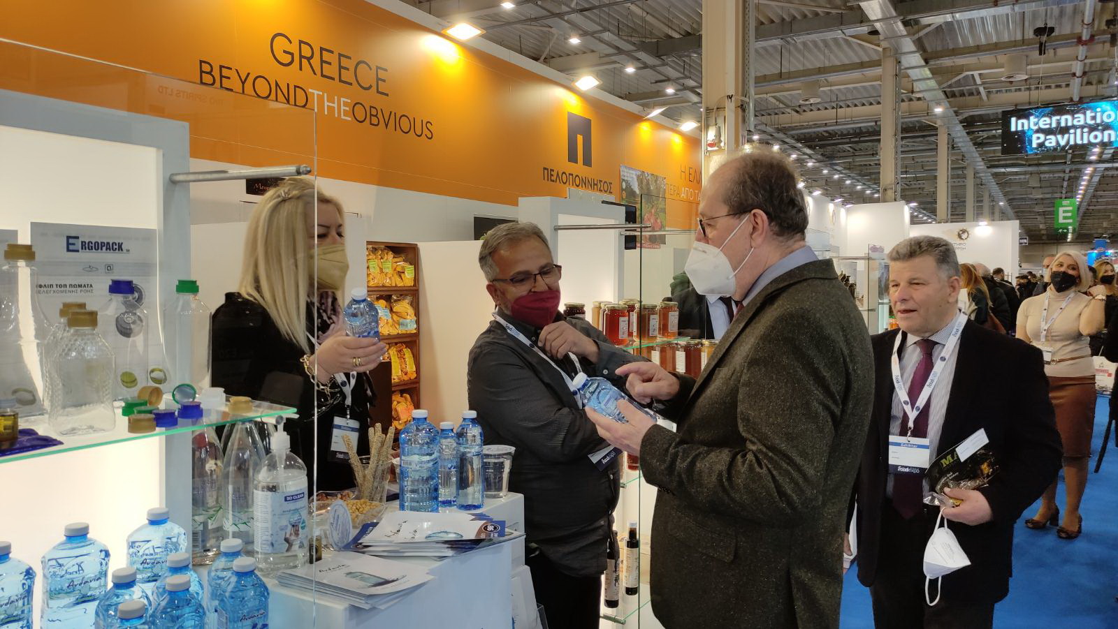 Στα εγκαίνια της Food Expo 2022, στην Αθήνα, παρέστη ο περιφερειάρχης Πελοποννήσου Π. Νίκας