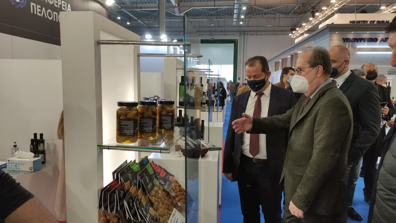 Στα εγκαίνια της Food Expo 2022, στην Αθήνα, παρέστη ο περιφερειάρχης Πελοποννήσου Π. Νίκας