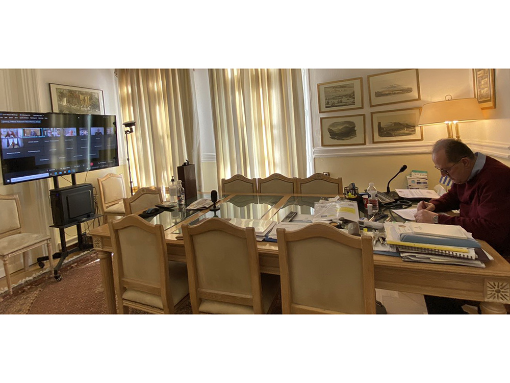 Ο περιφερειάρχης Πελοποννήσου Π. Νίκας εκπροσώπησε την ΕΝΠΕ στην Διαρκή Επιτροπή Δημόσιας Διοίκησης, Δημόσιας Τάξης και Δικαιοσύνης της Βουλής
