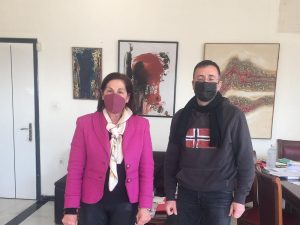 Στο Δημαρχείο του Κιάτου η αντιπεριφερειάρχης Κορινθίας
