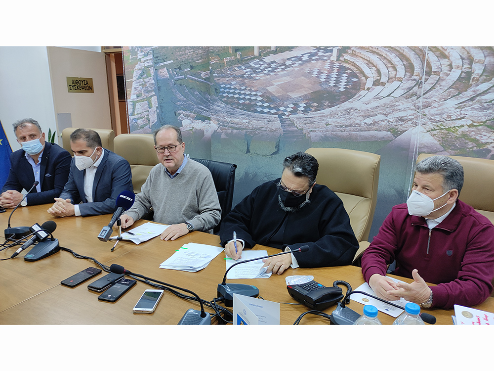 Συμβάσεις 5,2 εκ ευρώ στη Μεσσηνία υπέγραψε ο περιφερειάρχης Πελοποννήσου Π. Νίκας στην Καλαμάτα