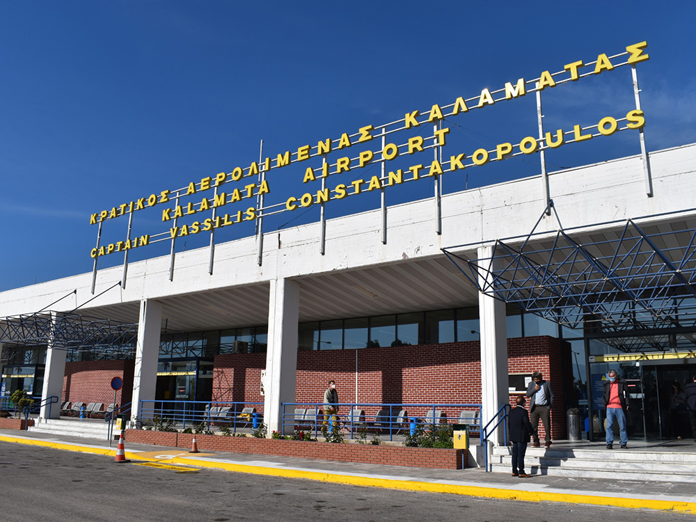 Το διεθνές αεροδρόμιο Καλαμάτας επισκέφθηκε ο περιφερειάρχης Πελοποννήσου Π. Νίκας