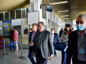 Το διεθνές αεροδρόμιο Καλαμάτας επισκέφθηκε ο περιφερειάρχης Πελοποννήσου Π. Νίκας