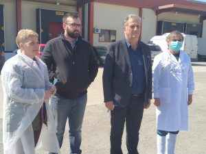 Επίσκεψη του αντιπεριφερειάρχη Μεσσηνίας στα Σφαγεία Καλαμάτας