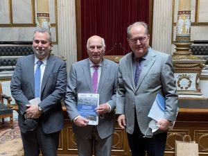 Ο περιφερειάρχης Π. Νίκας στην παρουσίαση, στην Ακαδημία Αθηνών, της μελέτης για την κλιματική προσαρμογή της Περιφέρειας Πελοποννήσου